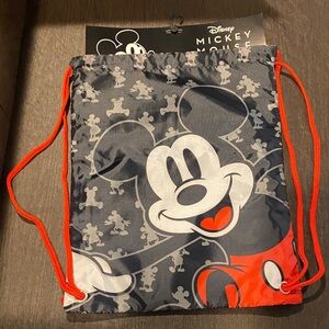Disney Mickey Mouse Black and Red Backpack